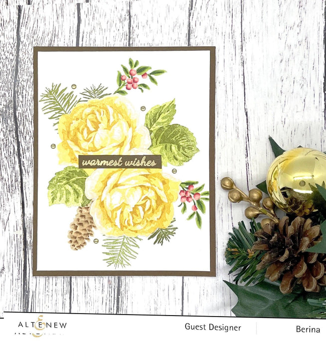 Photocentric Clear Stamps Pine Cone Stamp Set
