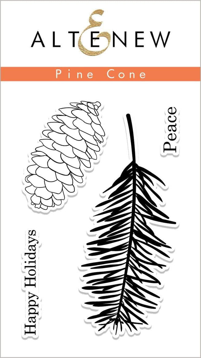 Photocentric Clear Stamps Pine Cone Stamp Set