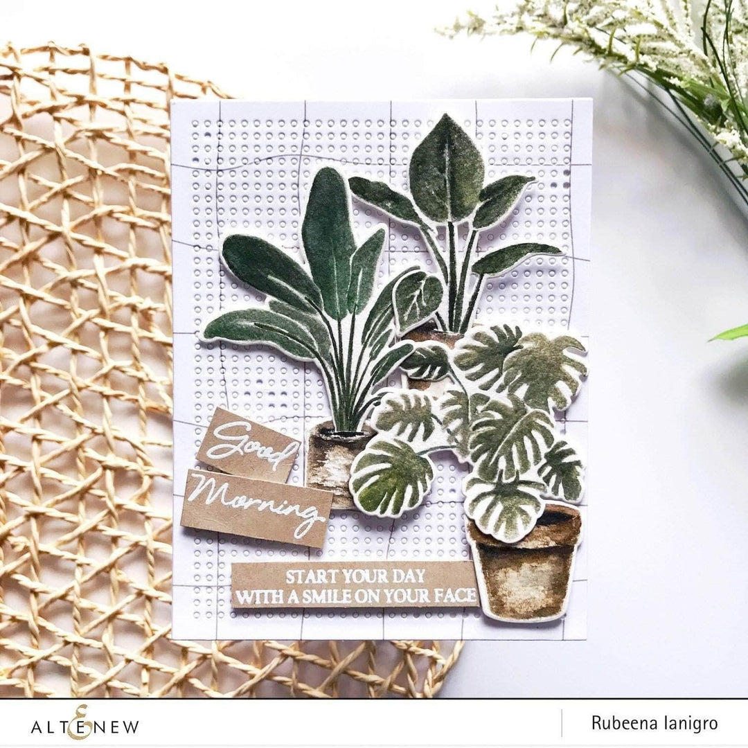 Photocentric Clear Stamps Potted Plants Stamp Set