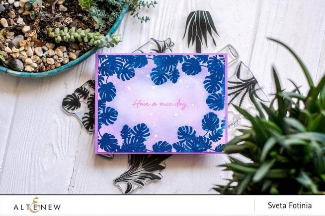 Photocentric Clear Stamps Potted Plants Stamp Set