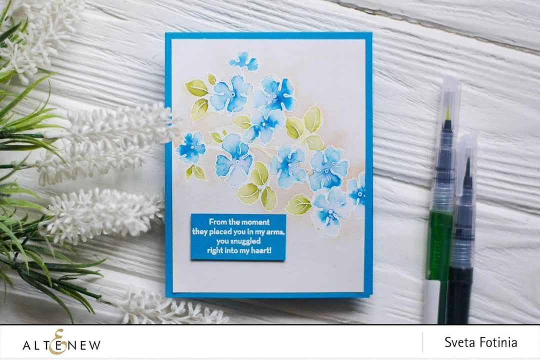 Photocentric Clear Stamps Ruffled Flowers Stamp Set