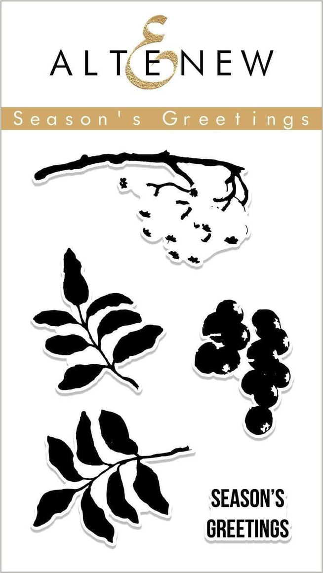 Photocentric Clear Stamps Z - Season's Greetings Stamp Set