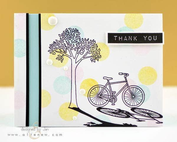 Altenew Clear Stamps Shadow Play Stamp Set