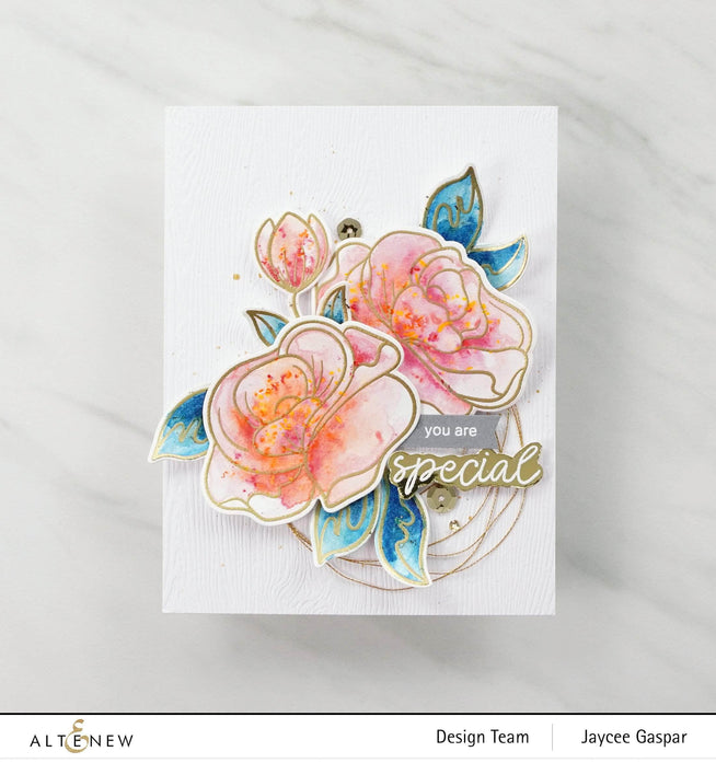Photocentric Clear Stamps Simple Roses Stamp Set