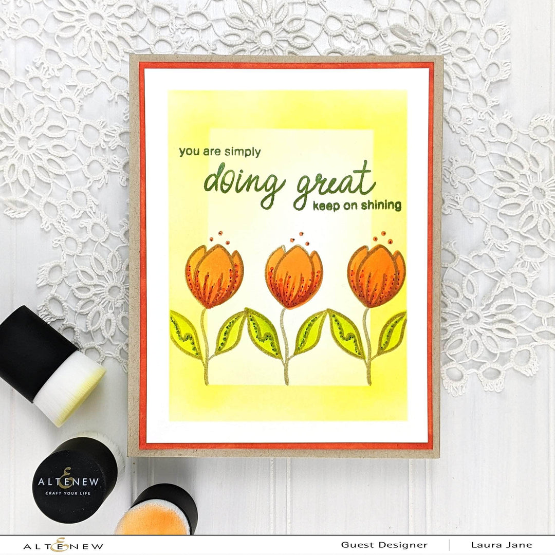 Photocentric Clear Stamps Simple Roses Stamp Set