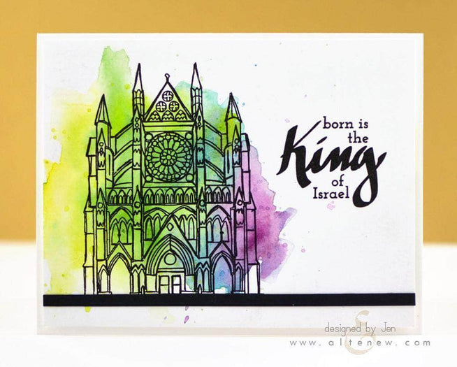 Altenew Clear Stamps Z - Sketchy Landmarks Stamp Set