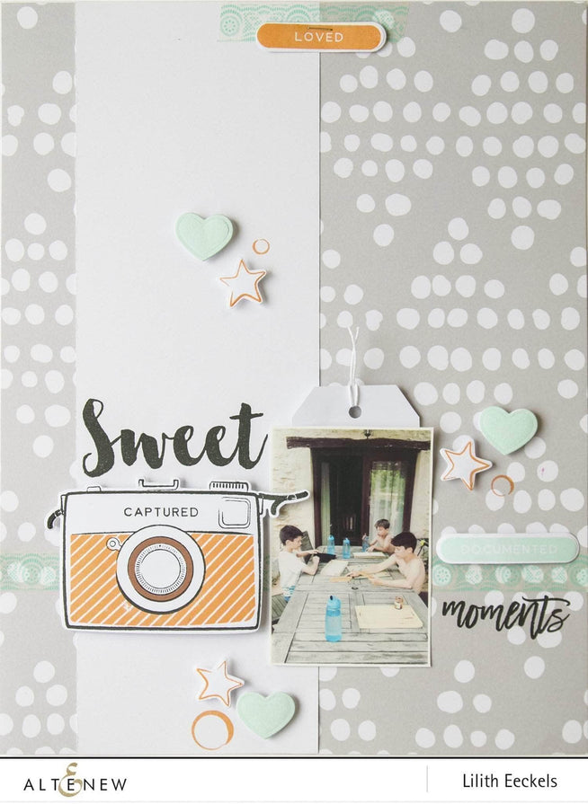 Photocentric Clear Stamps Snapshots Stamp Set