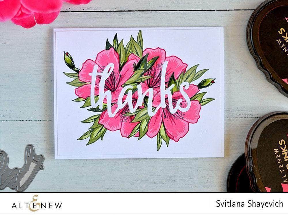 Photocentric Clear Stamps Z - Springtime Azalea Stamp Set
