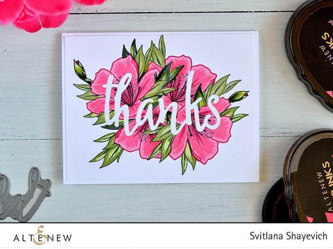 Photocentric Clear Stamps Z - Springtime Azalea Stamp Set