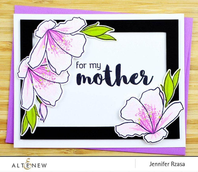 Photocentric Clear Stamps Z - Springtime Azalea Stamp Set
