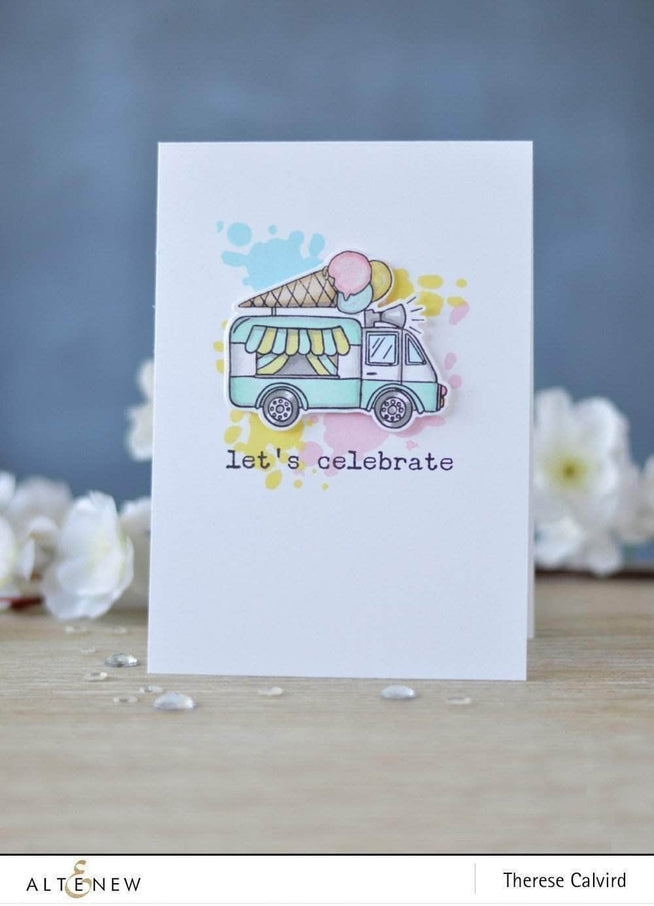 Photocentric Clear Stamps Summer Swirls Stamp Set