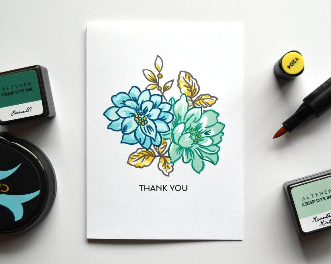Photocentric Clear Stamps Sunlit Flowers Stamp Set