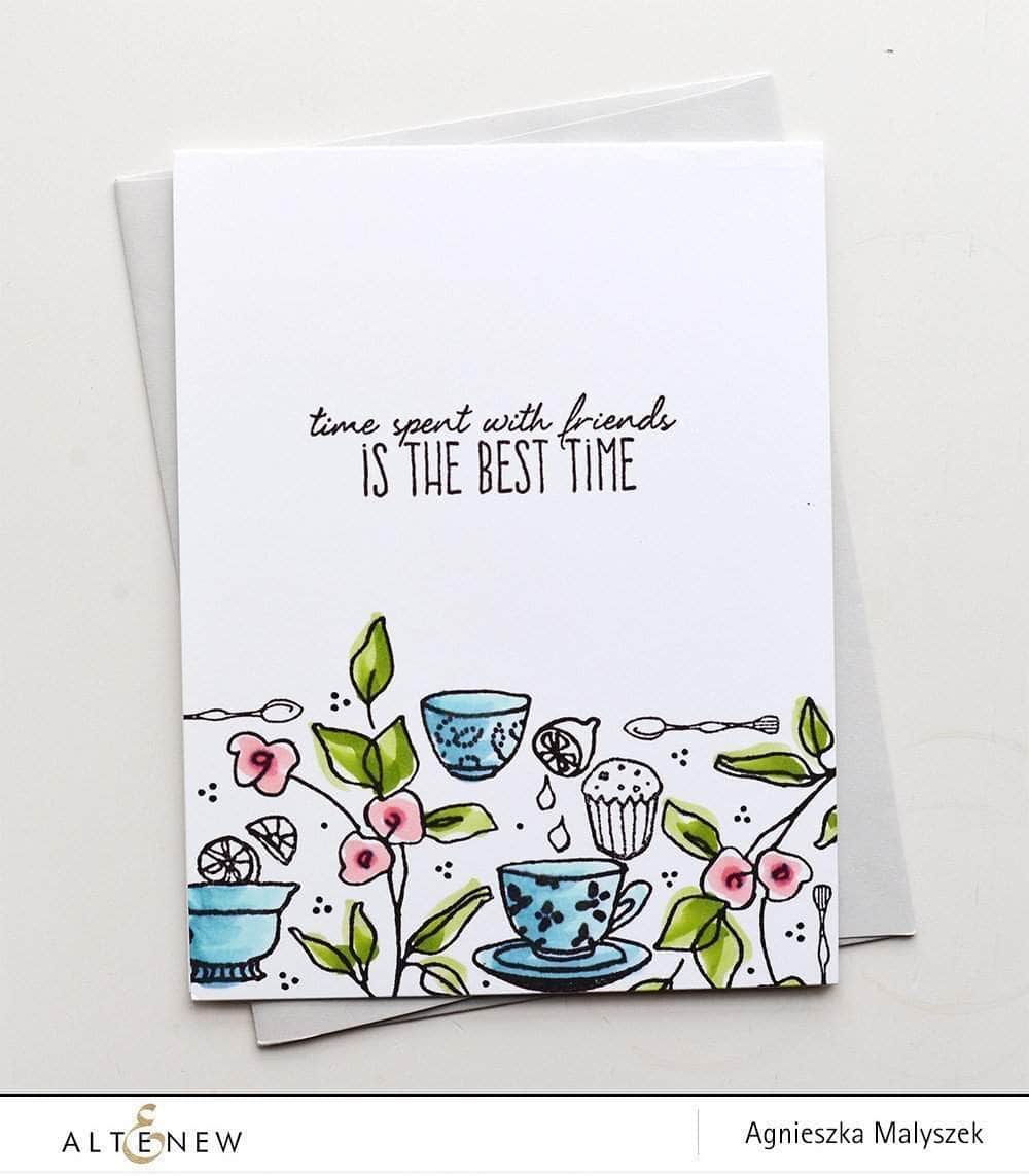 Photocentric Clear Stamps Tea Time Stamp Set