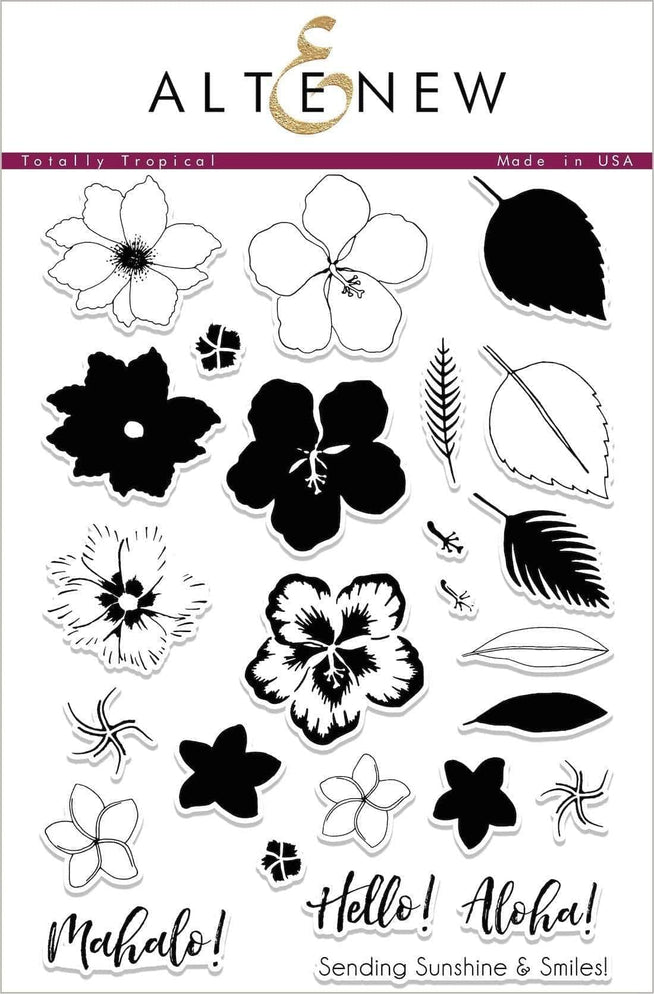 Photocentric Clear Stamps Totally Tropical Stamp Set