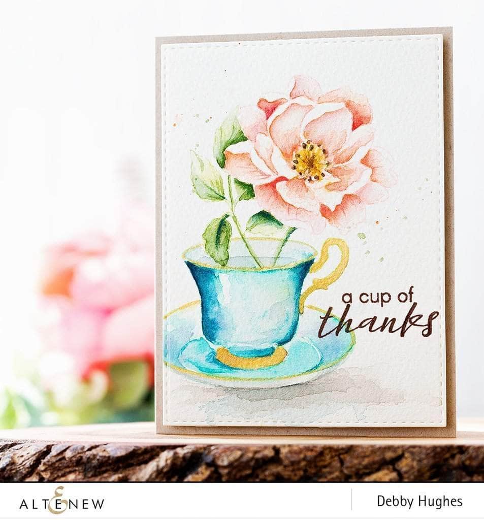 Altenew Clear Stamps Z - Ultimate Floral Script Collection