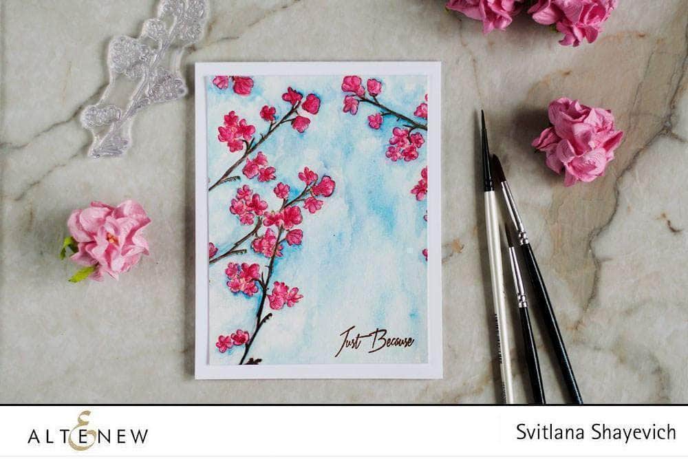 Photocentric Clear Stamps Under the Cherry Blossom Tree Stamp Set