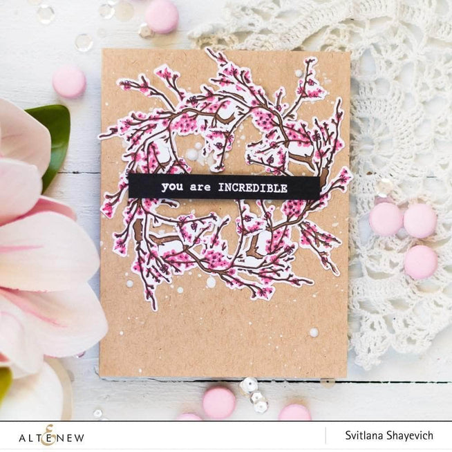 Z - Under the Cherry Blossom Tree Stamp Set