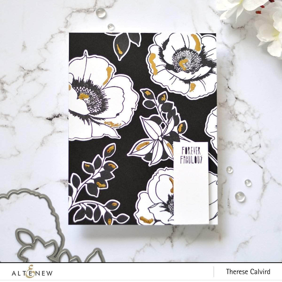 Photocentric Clear Stamps Wallpaper Art Stamp Set