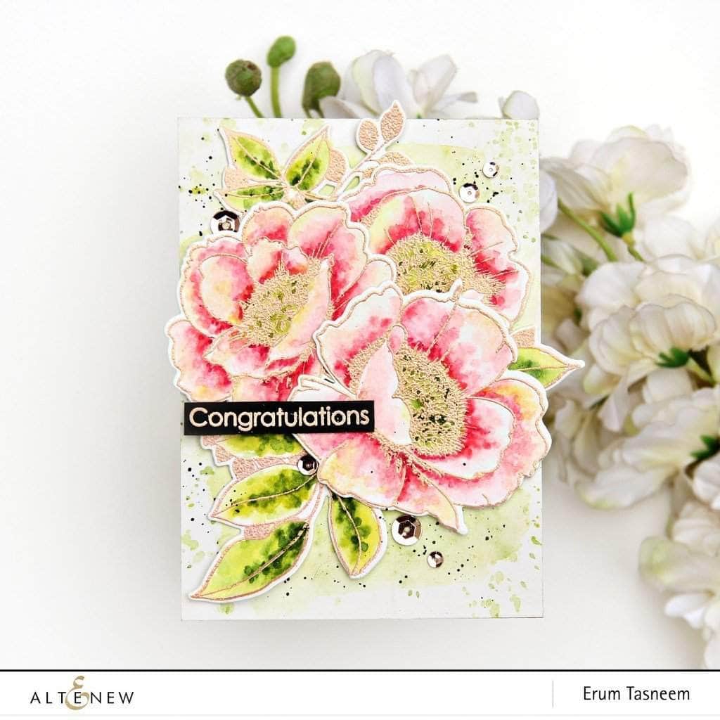Photocentric Clear Stamps Wallpaper Art Stamp Set