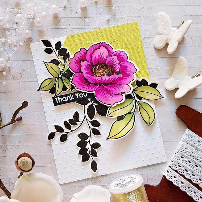 Photocentric Clear Stamps Wallpaper Art Stamp Set