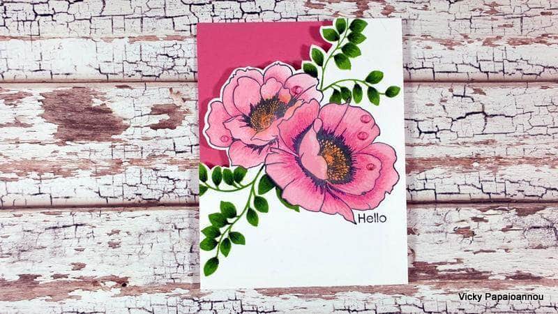 Photocentric Clear Stamps Wallpaper Art Stamp Set