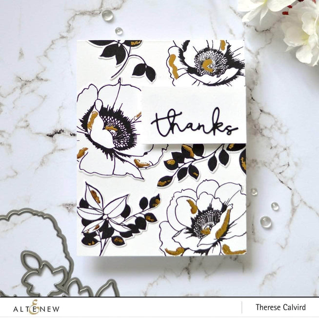 Photocentric Clear Stamps Wallpaper Art Stamp Set