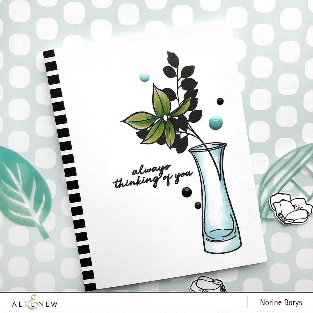 Photocentric Clear Stamps Wallpaper Art Stamp Set
