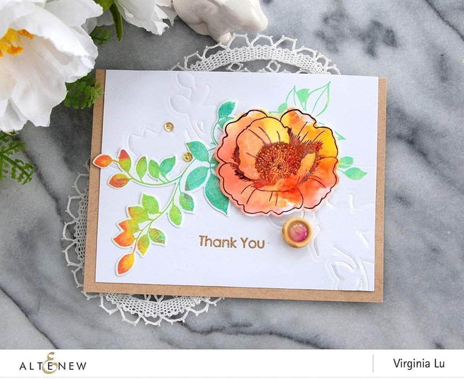 Photocentric Clear Stamps Wallpaper Art Stamp Set