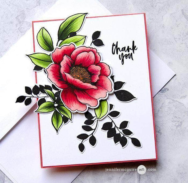 Photocentric Clear Stamps Wallpaper Art Stamp Set