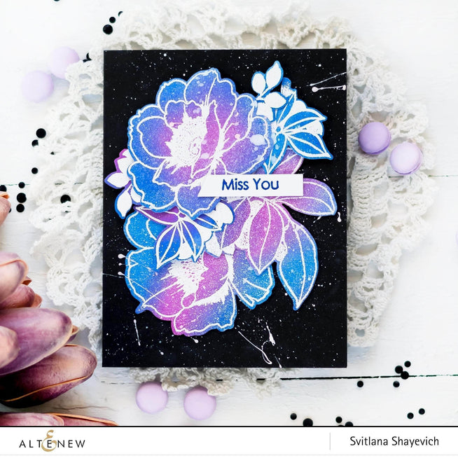 Photocentric Clear Stamps Wallpaper Art Stamp Set