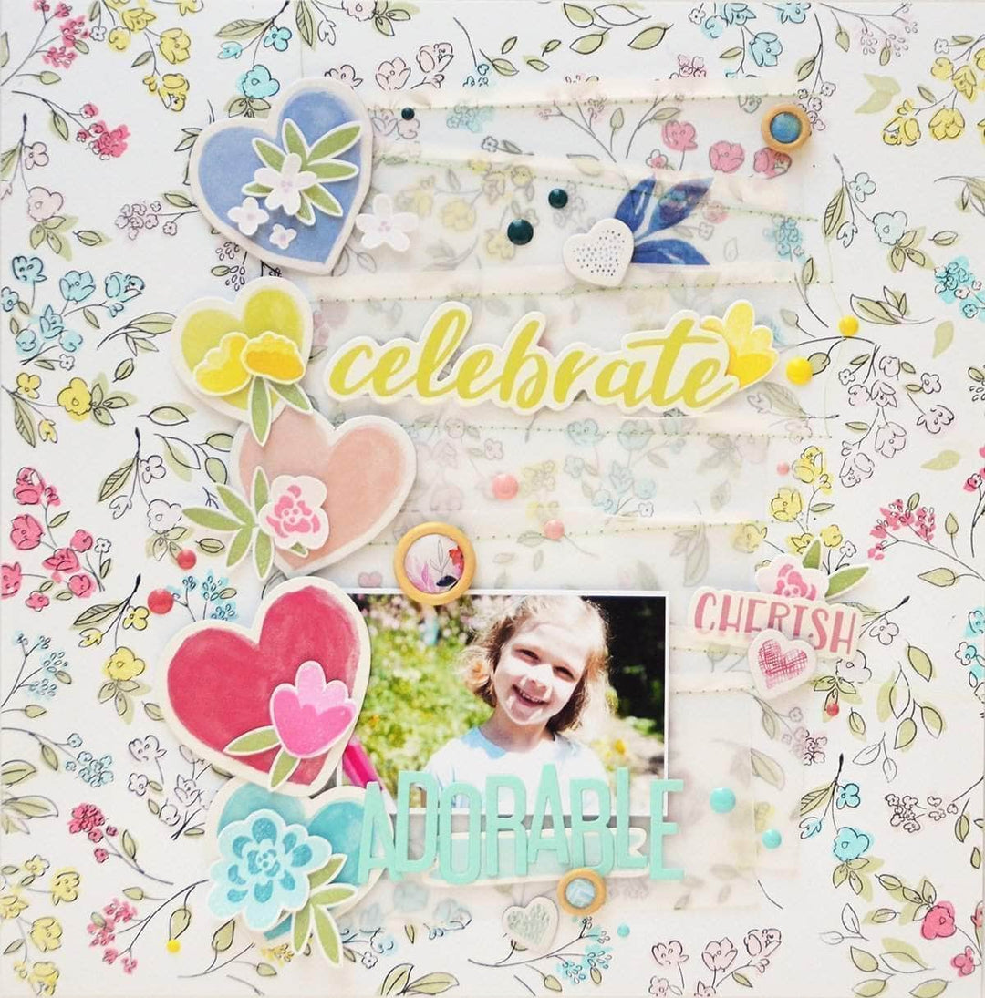 Photocentric Clear Stamps Watercolor Doodles Stamp Set