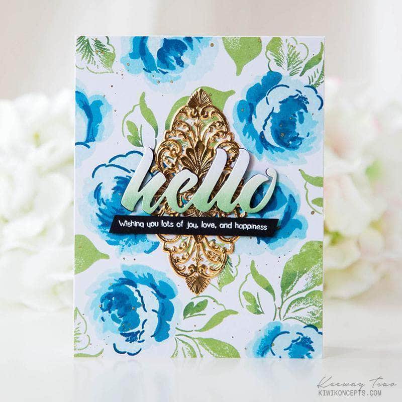 Photocentric Clear Stamps Winter Rose Stamp Set