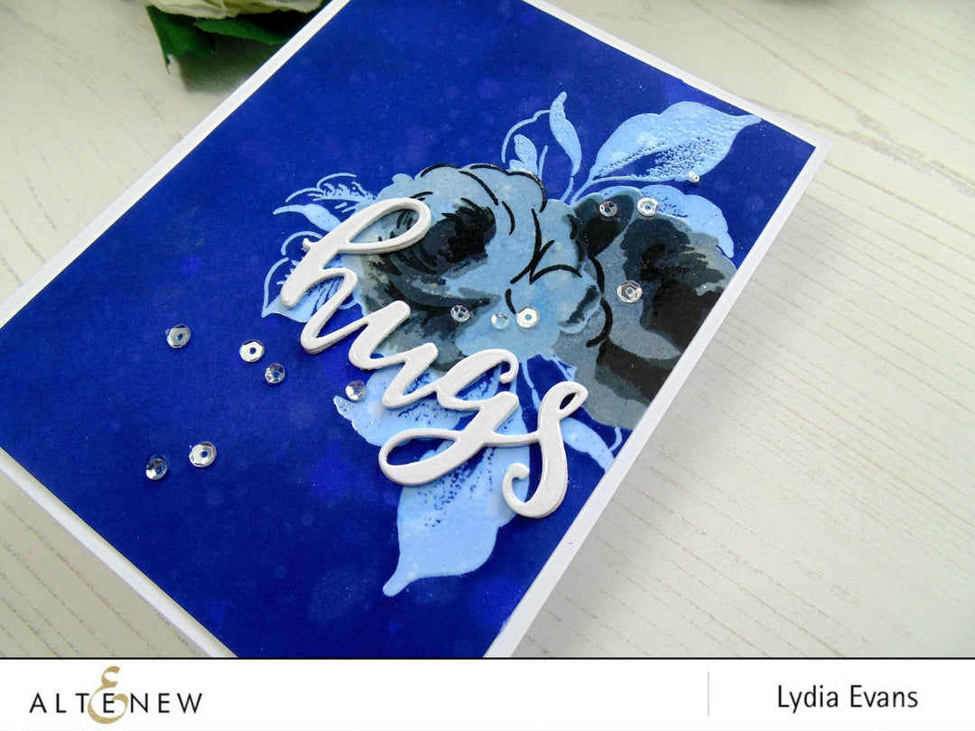 Photocentric Clear Stamps Winter Rose Stamp Set