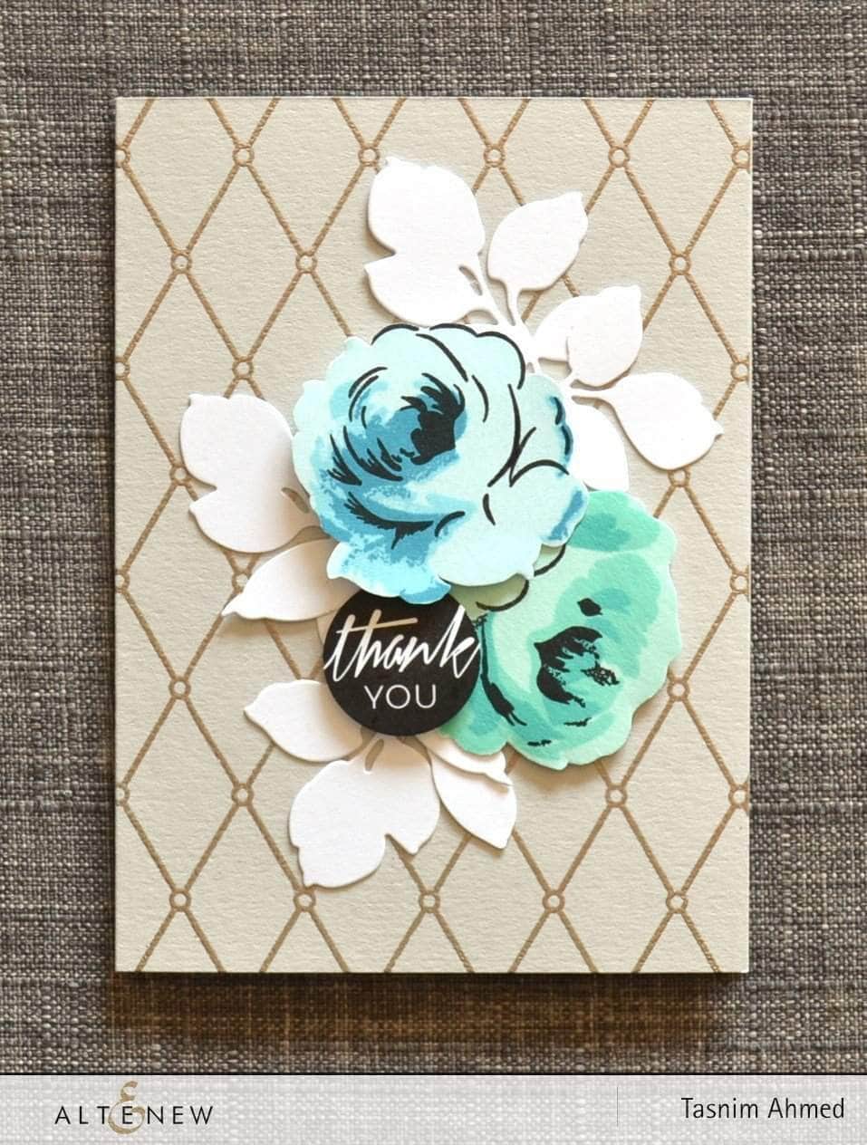 Photocentric Clear Stamps Winter Rose Stamp Set