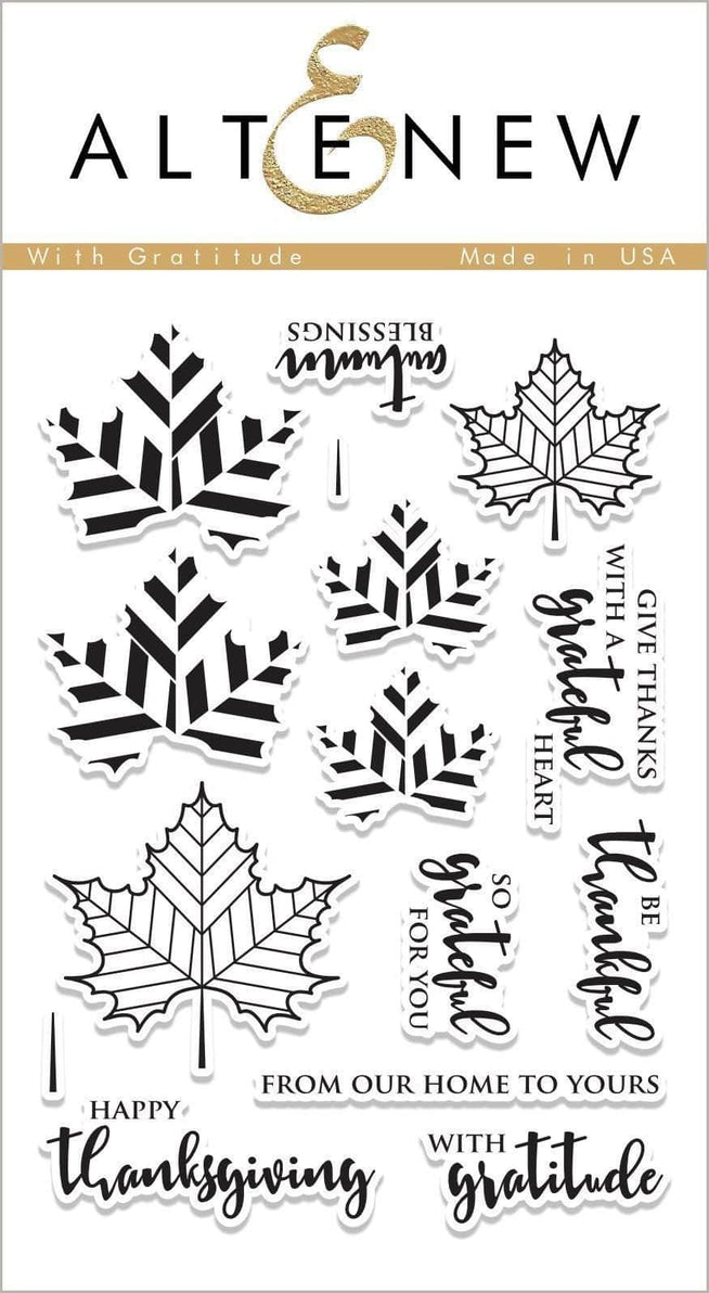 Photocentric Clear Stamps With Gratitude Stamp Set