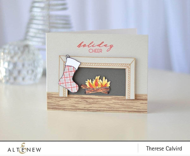 Photocentric Clear Stamps Wood Pallet Background Stamp Set
