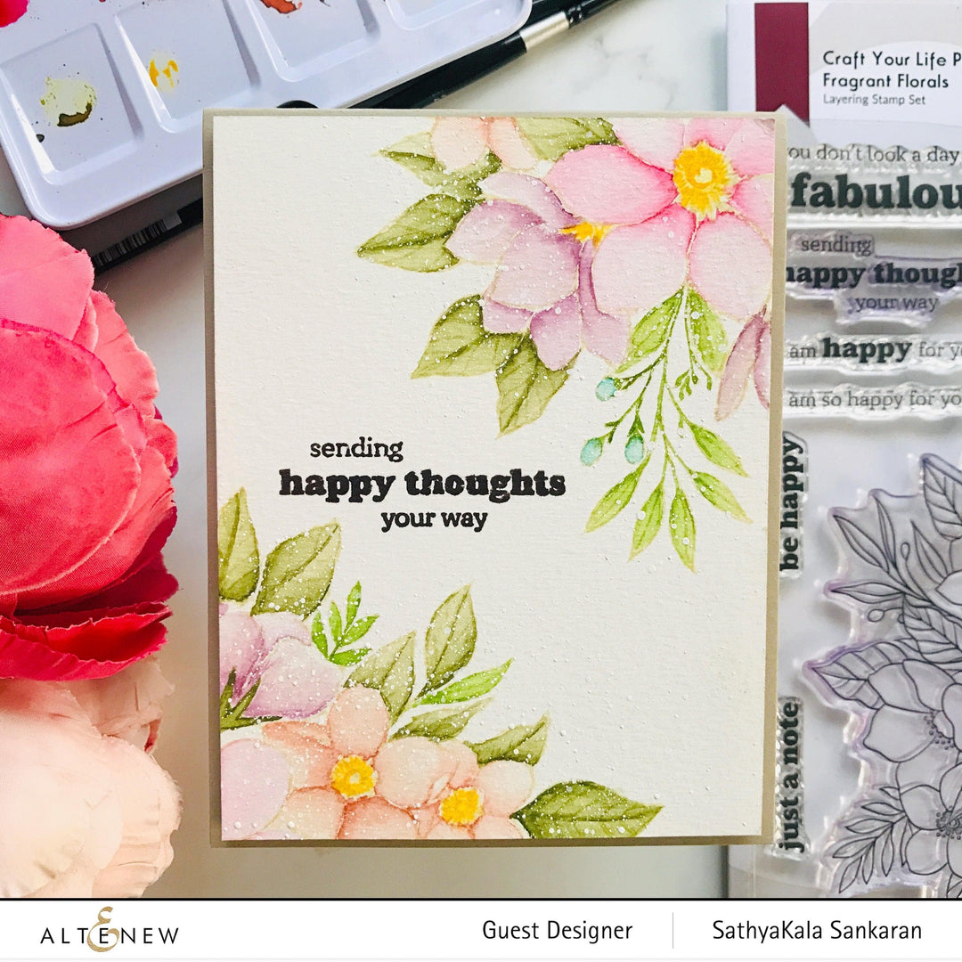Altenew Craft Your Life Project Kit Craft Your Life Project Kit: Fragrant Florals