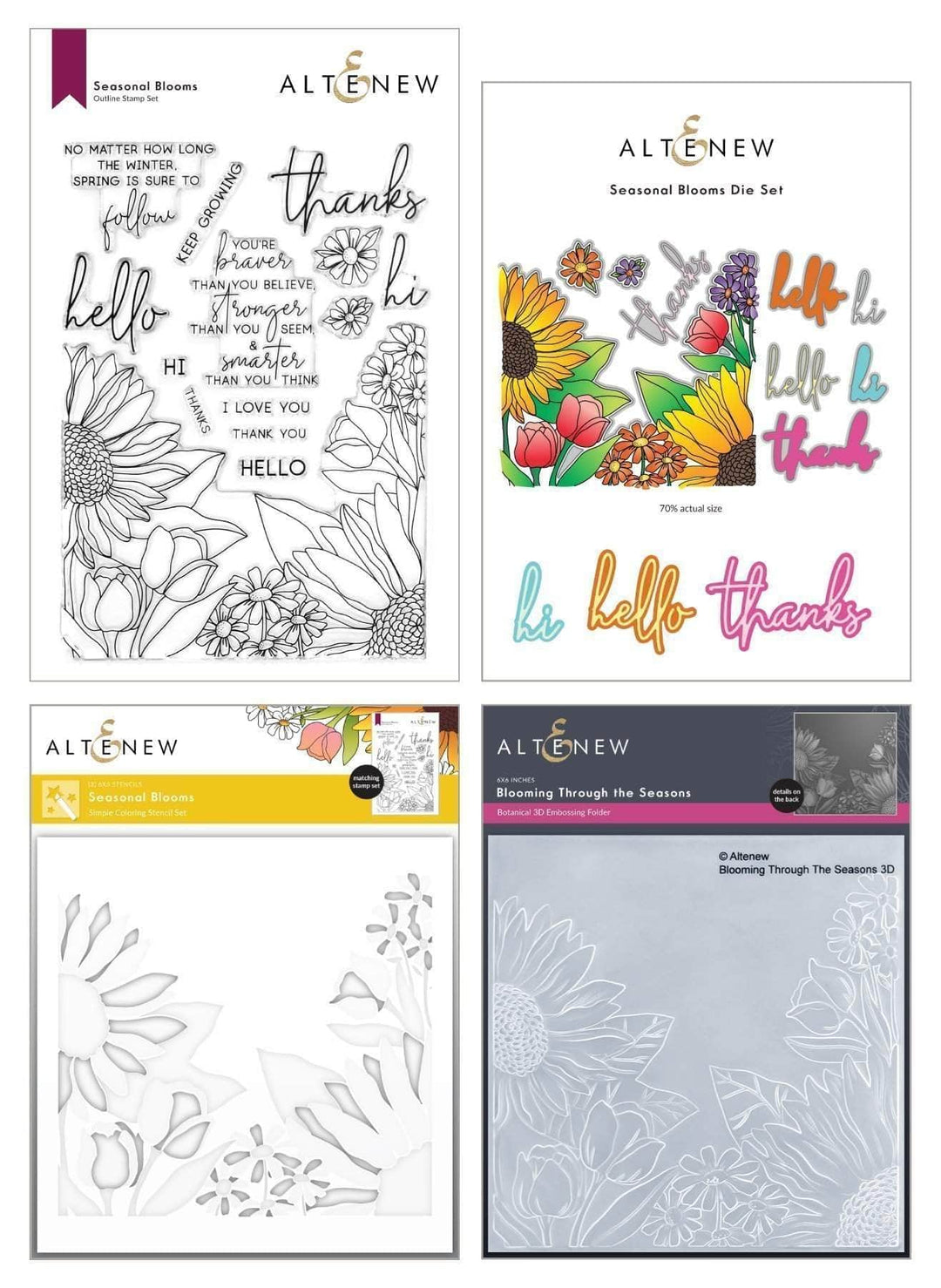Altenew Craft Your Life Project Kit Craft Your Life Project Kit: Seasonal Blooms