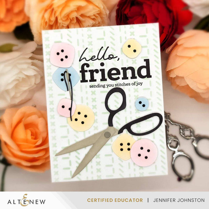 Craft Your Life Project Kit: Stitched With Love & Add-On Die Bundle