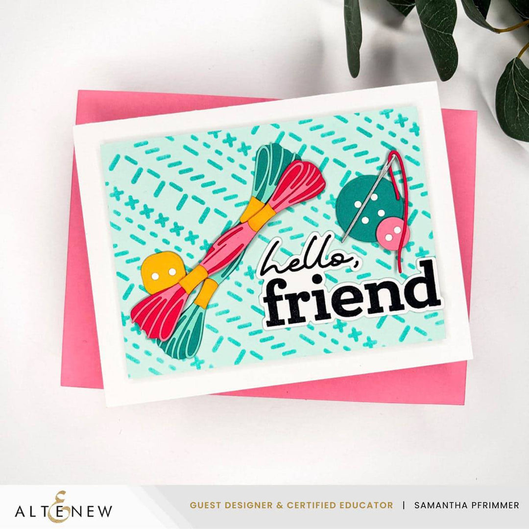 Craft Your Life Project Kit: Stitched With Love & Add-On Die Bundle