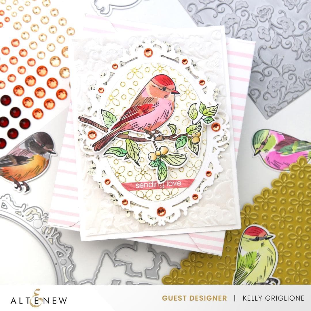 Sparkled Frame Die & Gem Sparkles Bundle