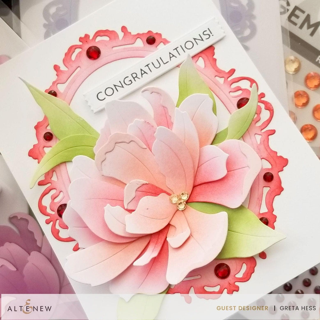 Sparkled Frame Die & Gem Sparkles Bundle