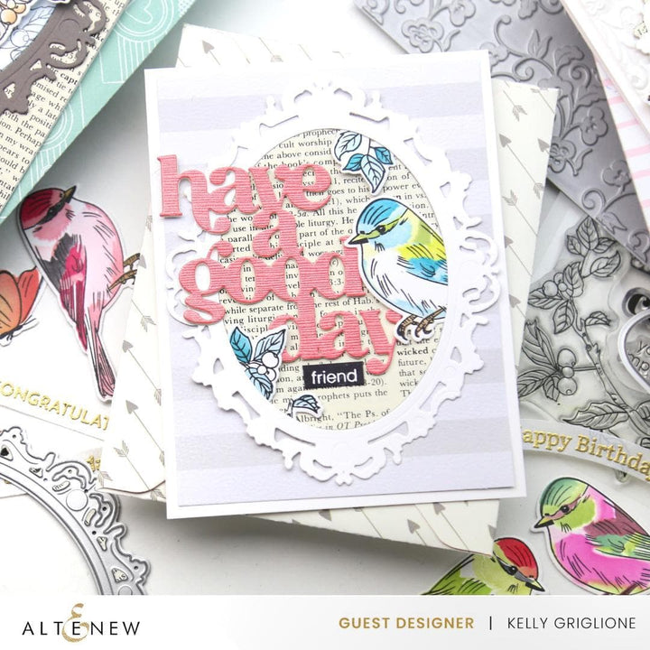 Sparkled Frame Die & Gem Sparkles Bundle