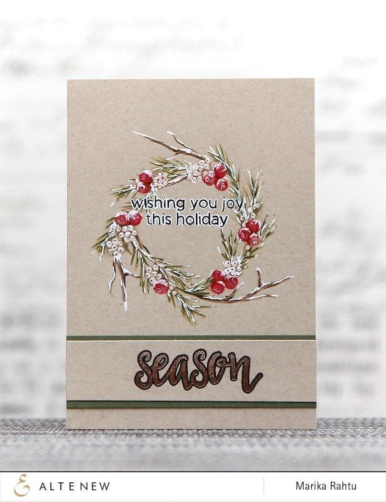 Altenew Die Bundle Christmas Season & Halftone Holidays Die Bundle
