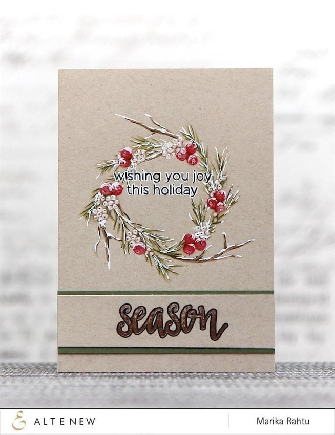 Altenew Die Bundle Christmas Season & Halftone Holidays Die Bundle