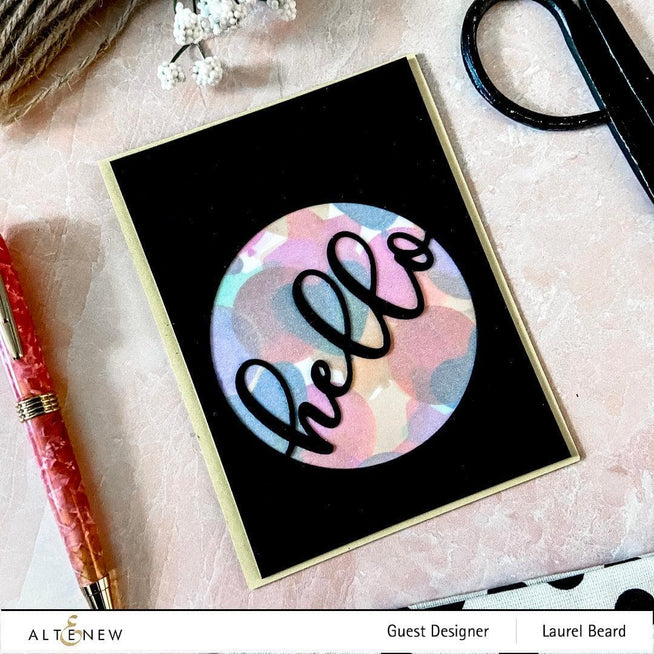 Altenew Die Bundle Circled Greetings Die Bundle