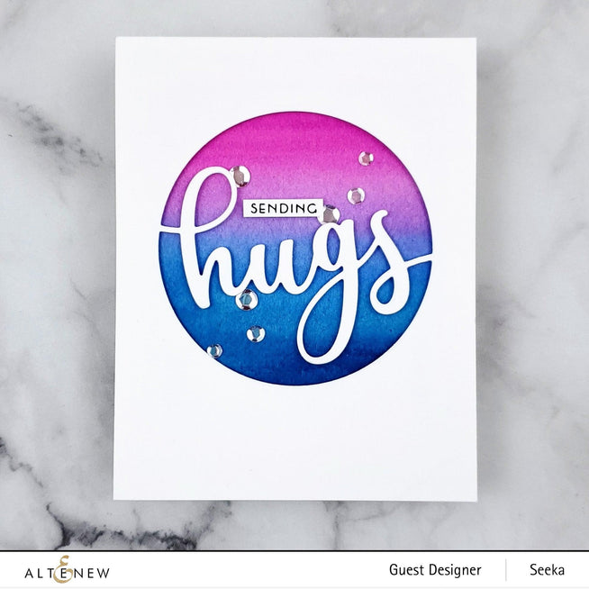 Altenew Die Bundle Circled Greetings Die Bundle