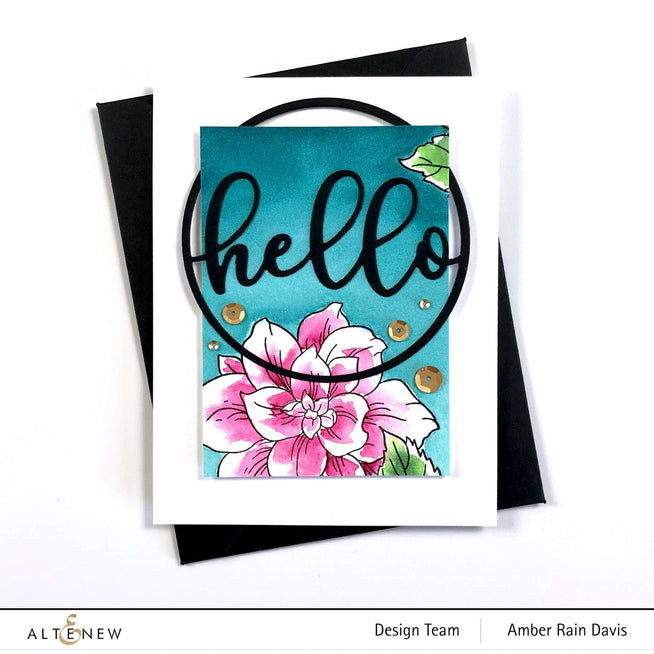 Altenew Die Bundle Circled Greetings Die Bundle
