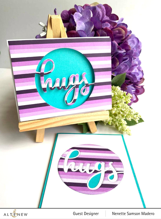 Altenew Die Bundle Circled Greetings Die Bundle