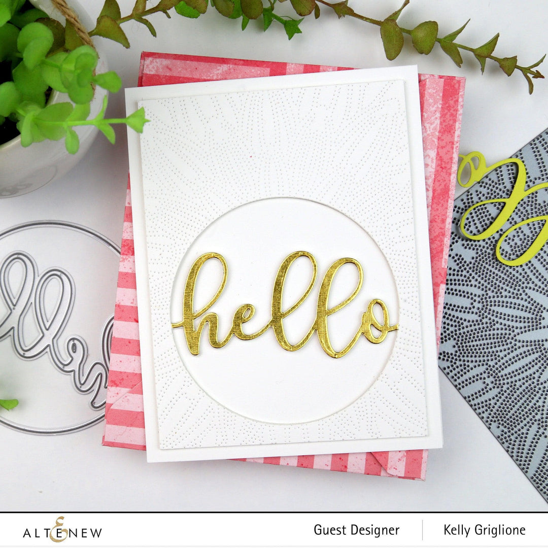Altenew Die Bundle Circled Greetings Die Bundle